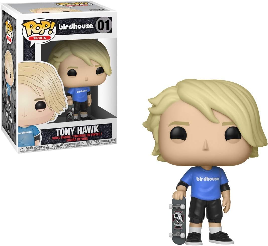 Funko Pop! Sports: Tony Hawk Collectible Figure, Multicolor