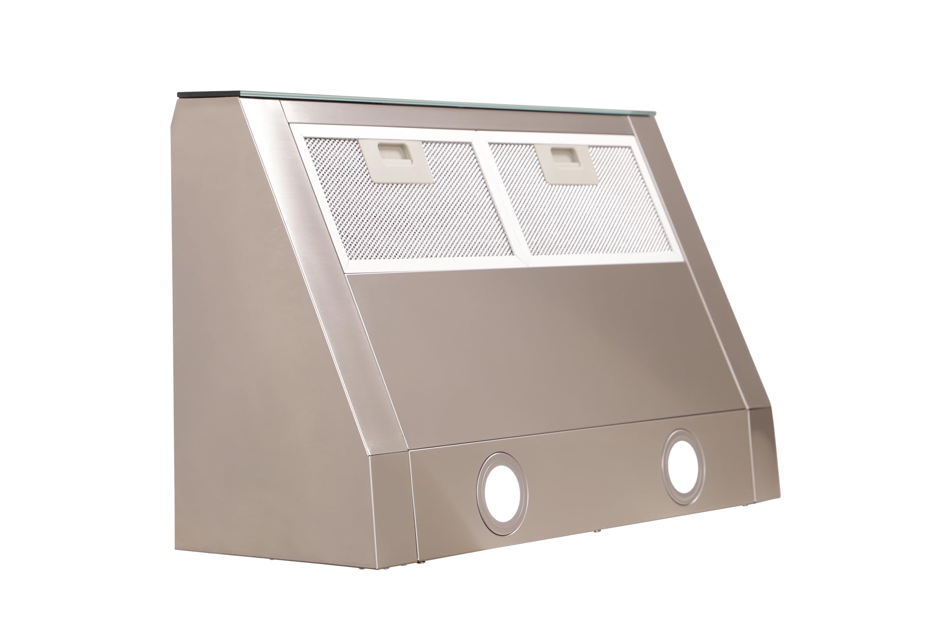 Respekta Sanja Cappa aspirante da incasso/cappa aspirante da incasso 60 cm/struttura in metallo in acciaio inox/funzione di ricircolo / CH12060 IX-21 / A+ / 55 – 64 dB