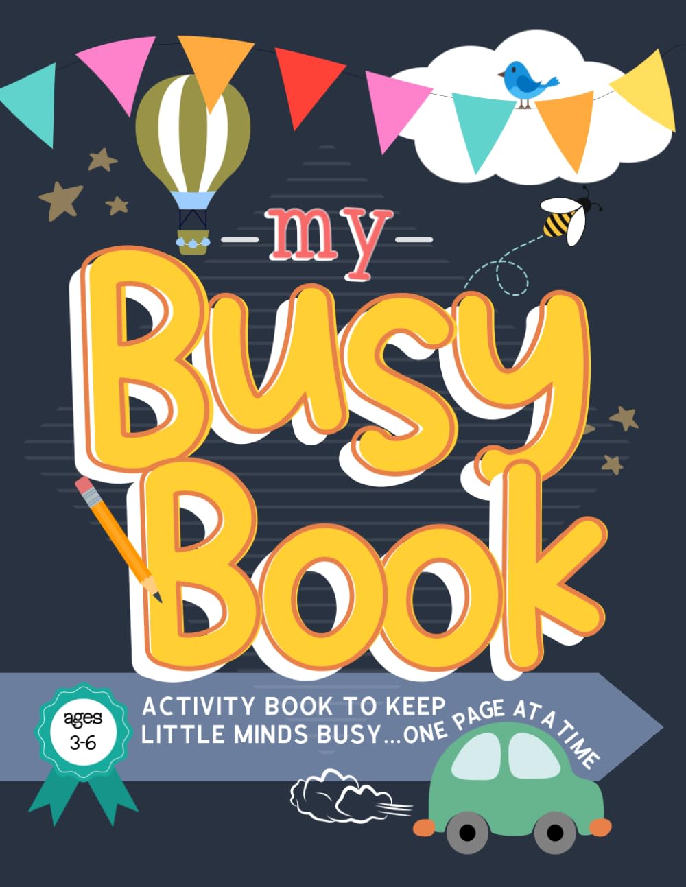 My Busy Book: Activity Book to Keep Little Minds Busy (Fuddy Duddy Coloring and Activity Books)