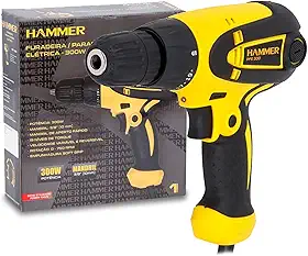 Parafusadeira e Furadeira Elétrica 3/8 Pol. 300W 220V