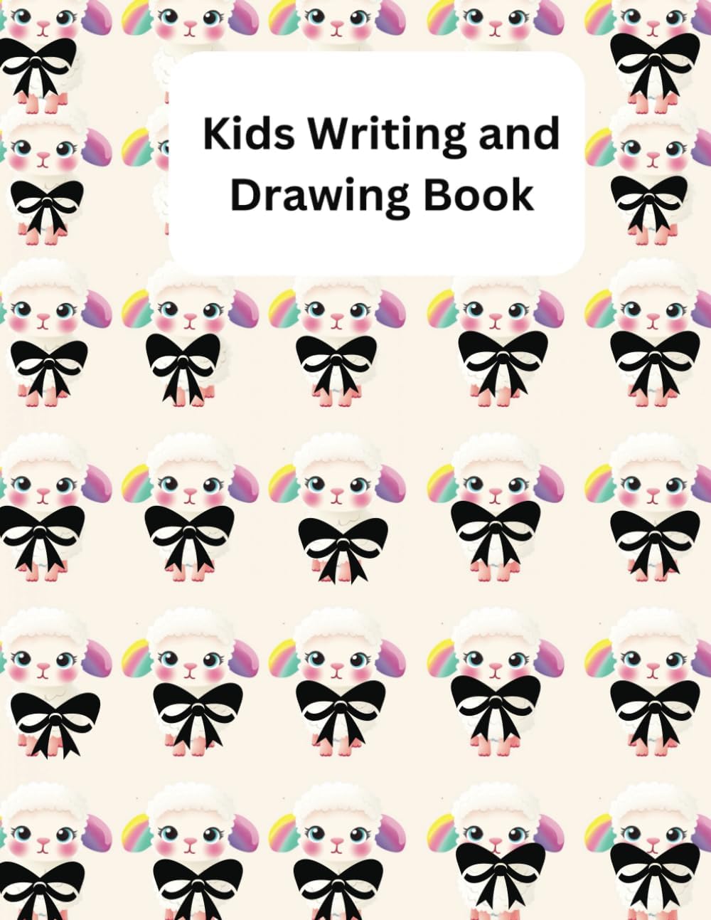 Kids Writing and Drawing book: Elementary notebook
