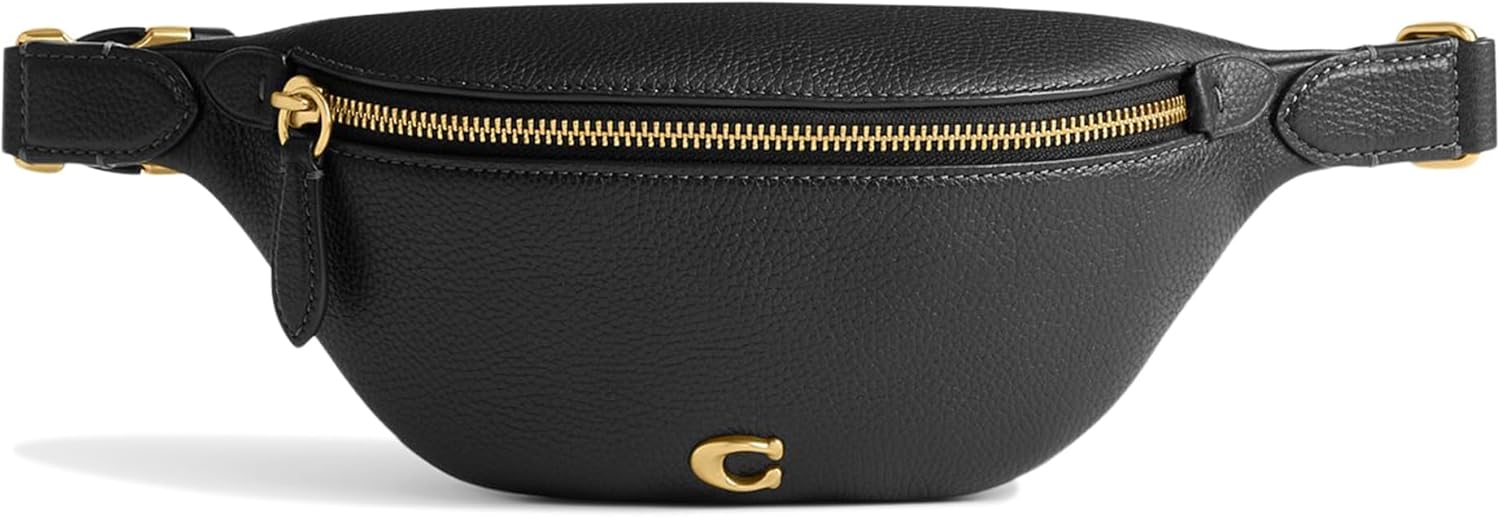 COACH Women's Essential Belt Bag, B4/Black, One Size