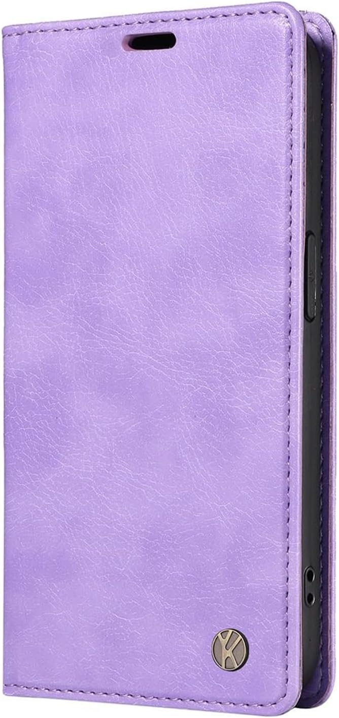 Leather Wallet Folio Case for iPhone 17/17 Air/17 Pro/17 Pro Max, Card Holder Cover with Magnetic Closure & Shockproof Shell for Men and Women(Green1,17 Air)