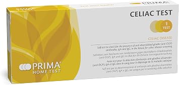 Prima Coeliac Gluten Sensitivity Home Test for IGA and IgG Antibodies | Results in 10 Minutes