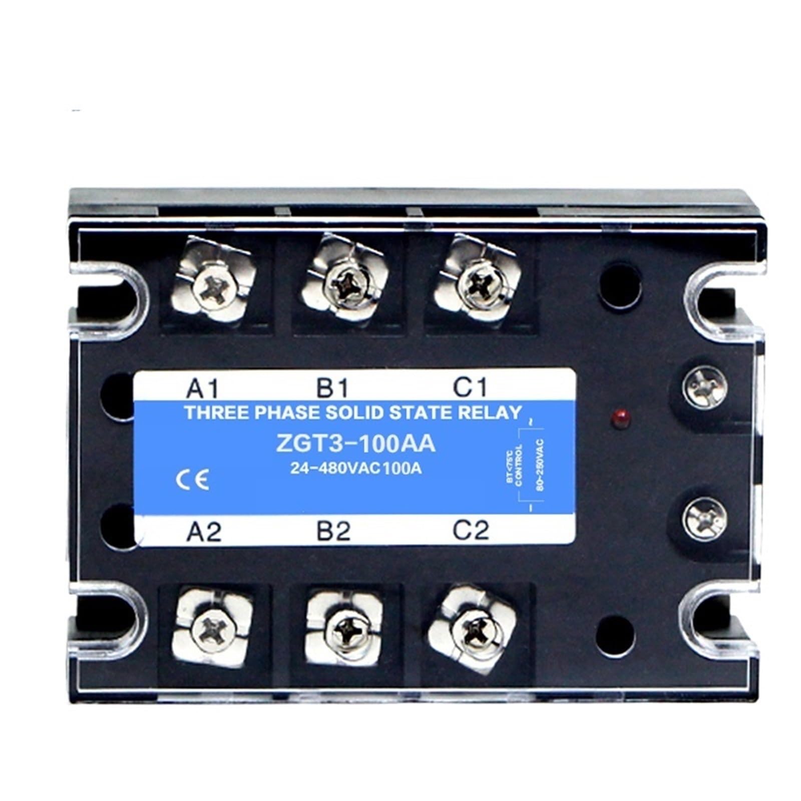 Evite sobrecalentamientos en relé de estado sólido con este radiador de aluminio trifásico SSR