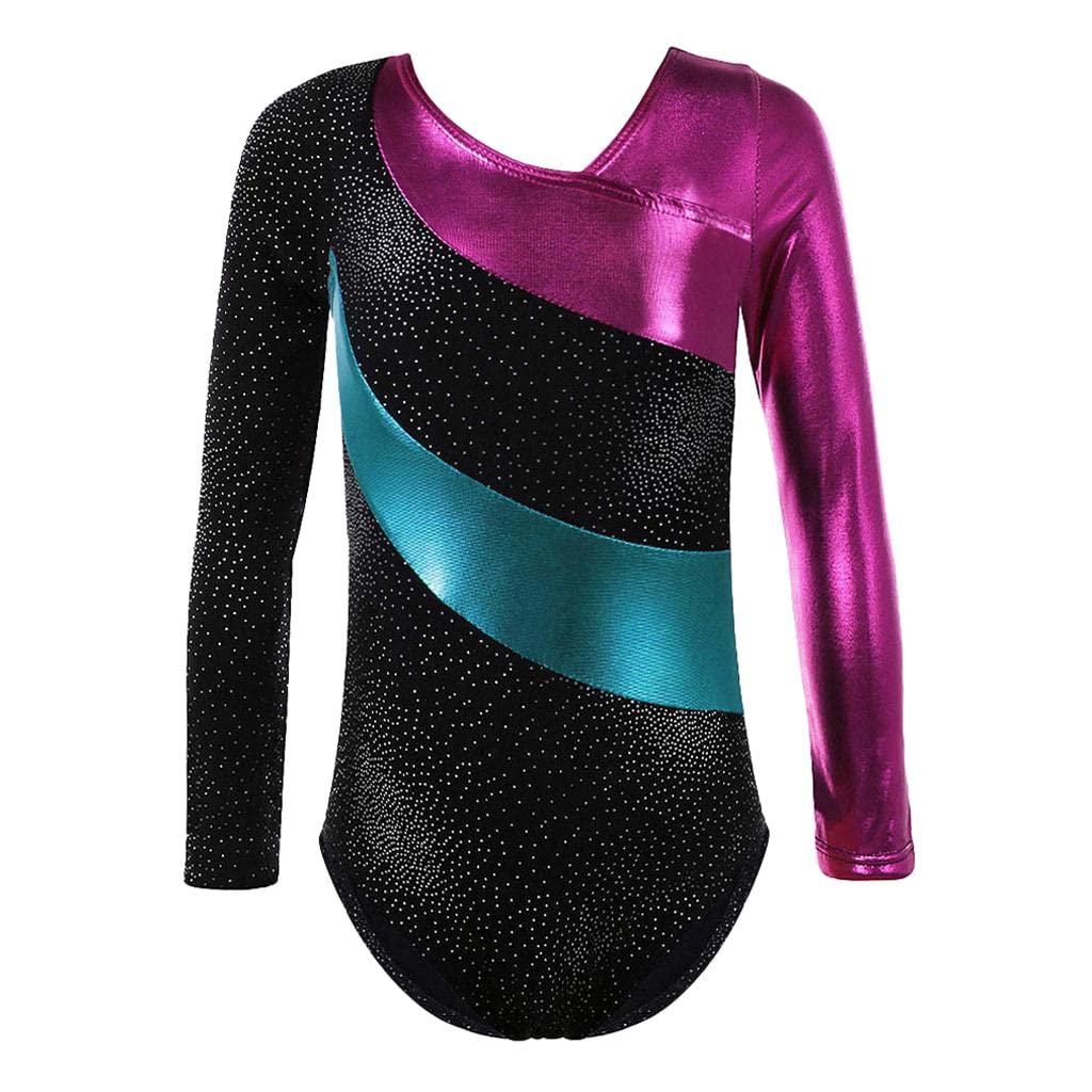Kid Girls Long Sleeve Gymnastic Leotard Ballet Bodysuit Costume Sportswear 5| Clothing, Shoes & Accessories|Dancewear|Kids' Dancewear|Leotards & Unitards-image-34