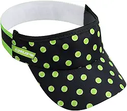 Viseira Beach Tennis Hupi Preto/verde