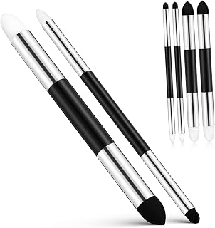 TEHAUX 6pcs Blending Sponge Pen Dual-tip Art Tools for Painting and Drawing Includes and Tips for Easy Erasing for Classroom and Studio Use