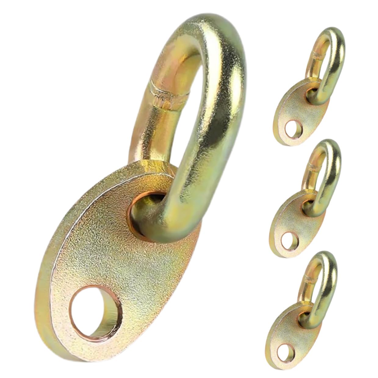 Set di anelli di sollevamento del motore e design versatile con struttura in lega di alluminio, 4 pezzi per una garanzia di sicurezza, adatto per sollevamento motore e applicazioni di supporto