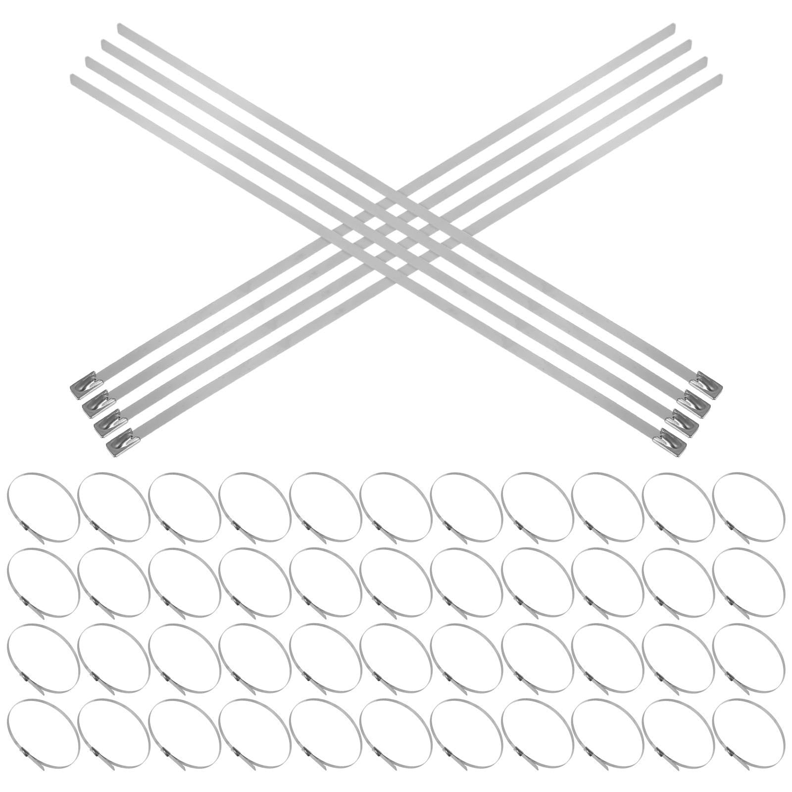 Bridas de acero inoxidable de alta resistencia para el aire libre