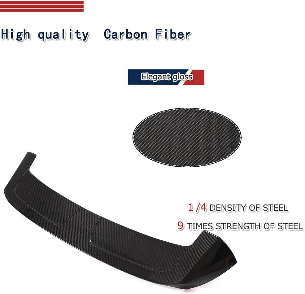 Carbon Fiber Rear Roof Spoiler Fits for BMW X Series X7 xDrive40i xDrive50i M Sport Sport Utility 4-Door 2019-2021 Rear Spoiler Wing Body Kits Factory Outlet