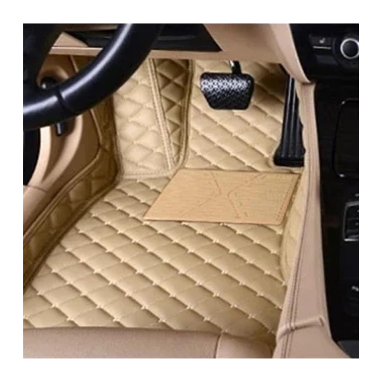 Tapis de sol voiture Prius 2012 2013 moquette imperméable gris auto
