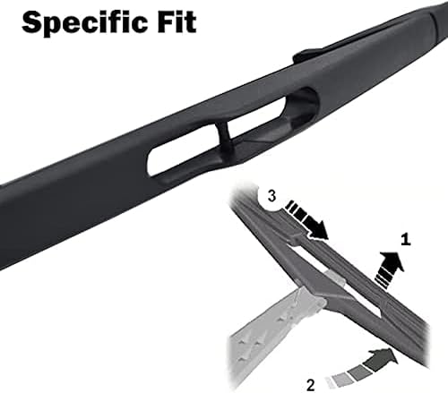 Miniatura 7 de 14"Car Rear Window Windshield Wiper Blade Washer For Opel For Zafira B Mk2 2005-2011 Car Rear Wiper Blade auto parts