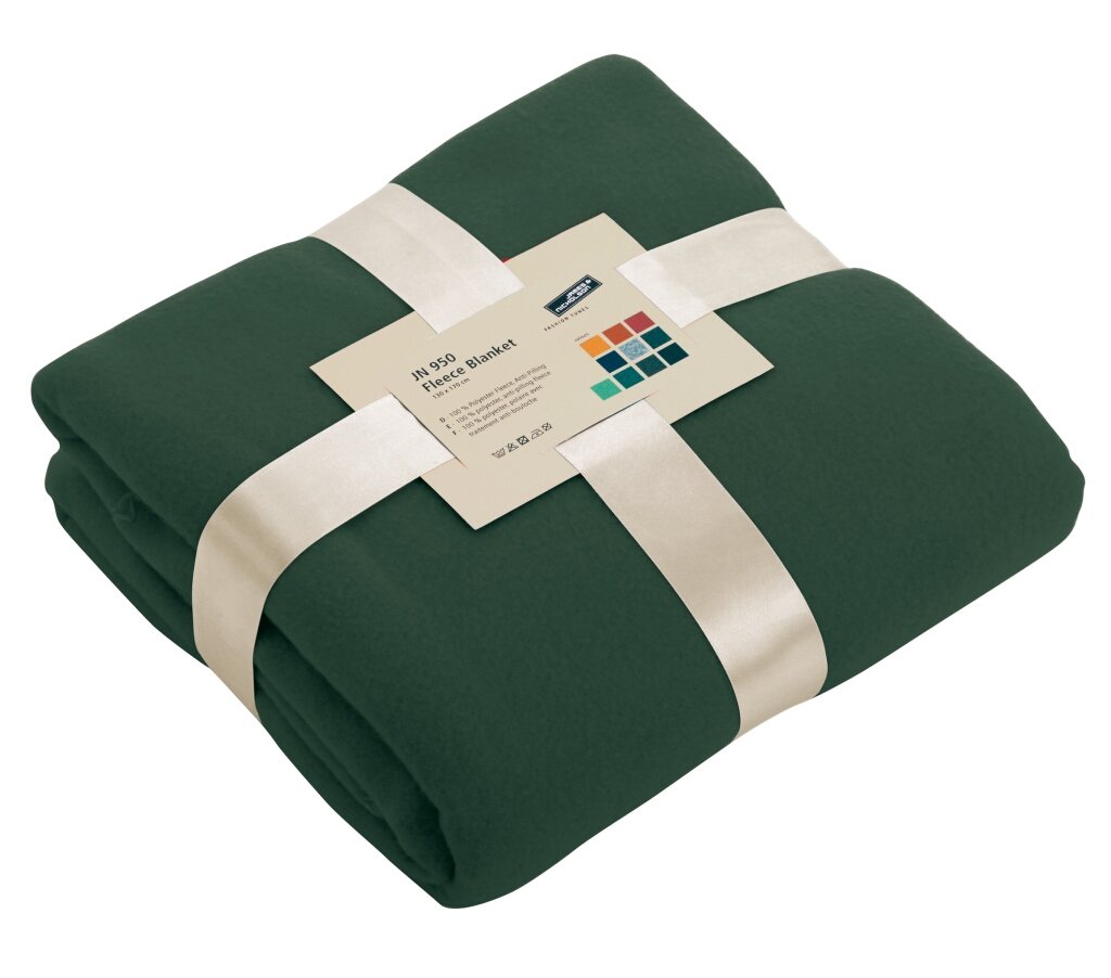 James & Nicholson Dark-Green Multi-Functional Fleece Blanket For Catering Trade And Leisure (One Size, )