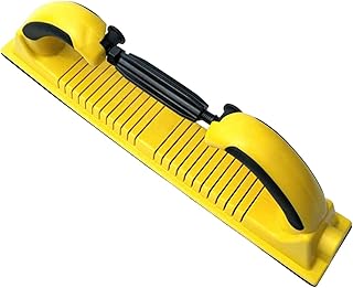 B Baosity Manual Sanding Tool,Use with Two Sheets of 70×198mm Sand Paper Flexible Adjustable for Car Waxing Back Groove Hand Grinding Board