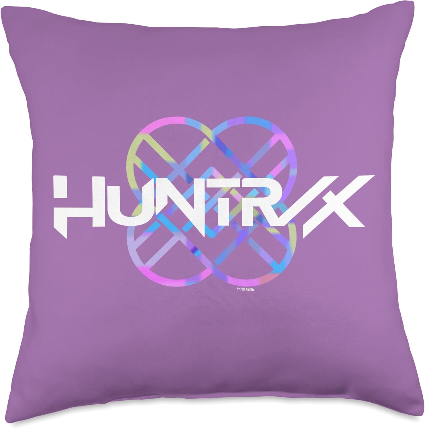 Kpop Demon Hunters Band Logo Officially Licensed Throw Pillow