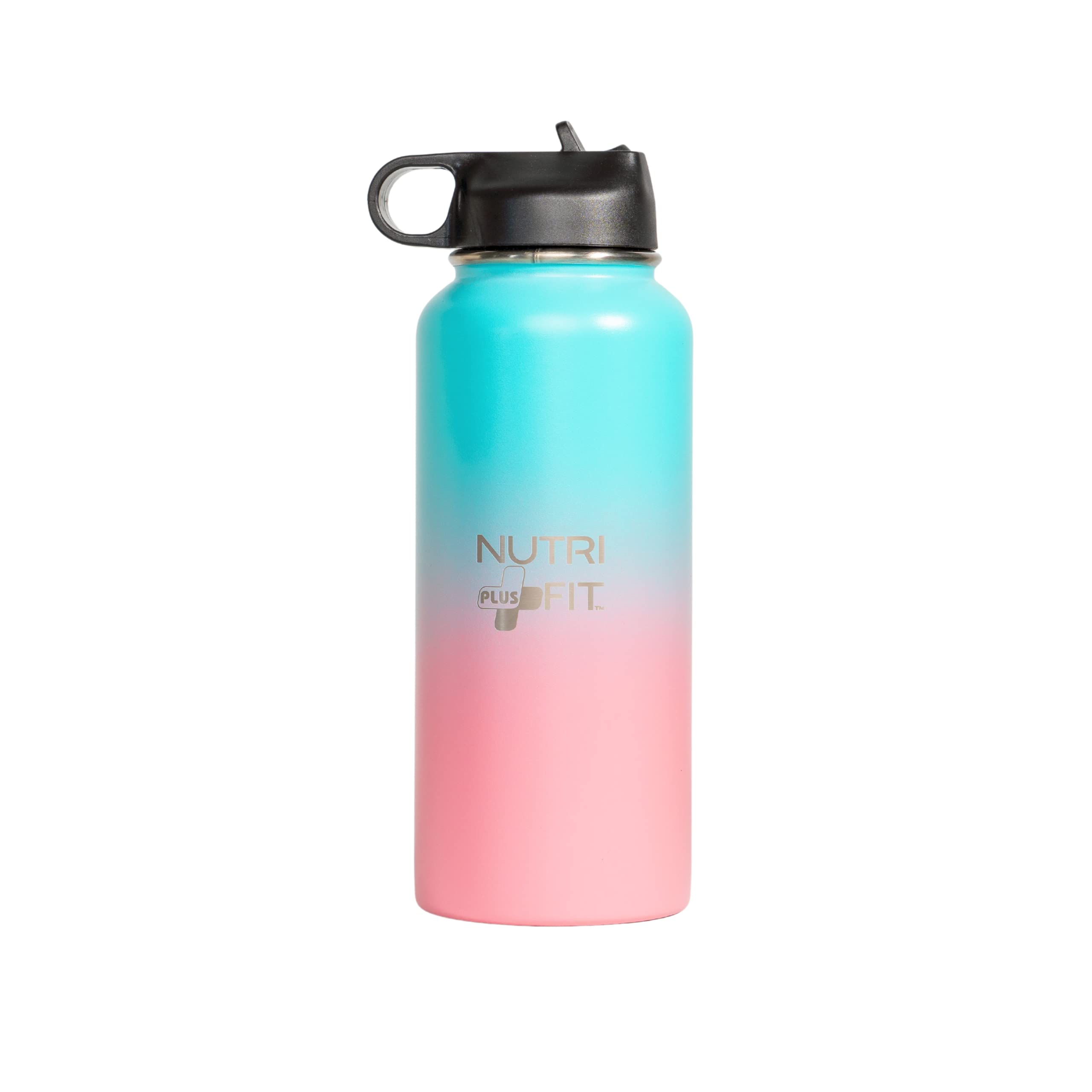 Sport Hydration Stainless Steel Reusable Water Bottle Versatile and Insulated for Cold or Hot Drinks 32oz Durable and Strong (Cotton Candy)