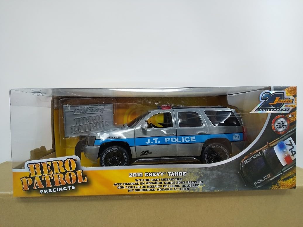 ジャダトイズ 1/24 シェビータホ ヒーローパトロール警察車両 20周年記念 ジャダトイズ 1/24 シェビータホ ヒーローパトロール警察車両 20