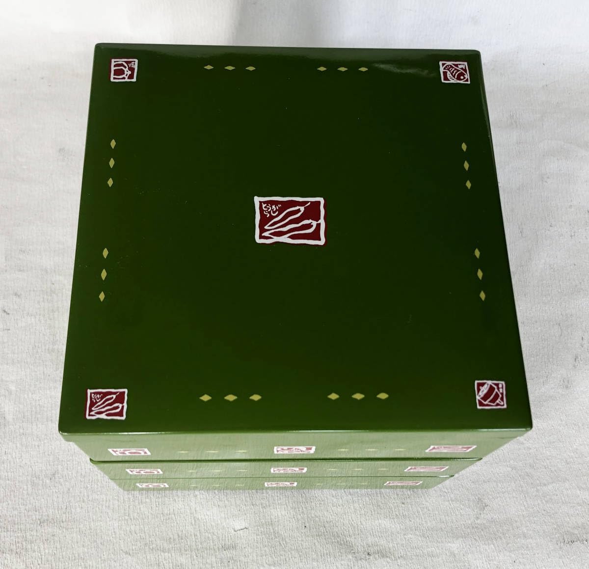 掛け軸 斉藤 栄昌作 那須の与一 桐 二重箱