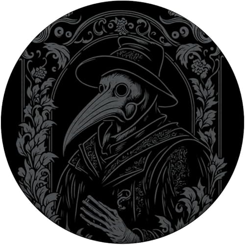 Miniatura 3 de Plaga gótica oculta Steampunk Black Death PopSockets intercambiables PopGrip