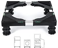 Vista 8 de Nefish Soporte para Mini Refrigerador Ajustable Soporte para Refrigerador con 4 Pies Resistentes Base Universal para Electrodomésticos Soporte