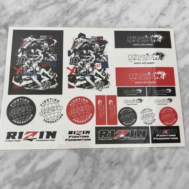 Amazon.co.jp: RIZIN ステッカー 2022 大晦日 格闘技 シール
