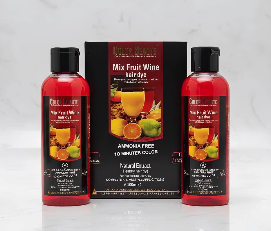 Color Beaute Mix Fruit Wine Hair Dye 200 ML-picture-46