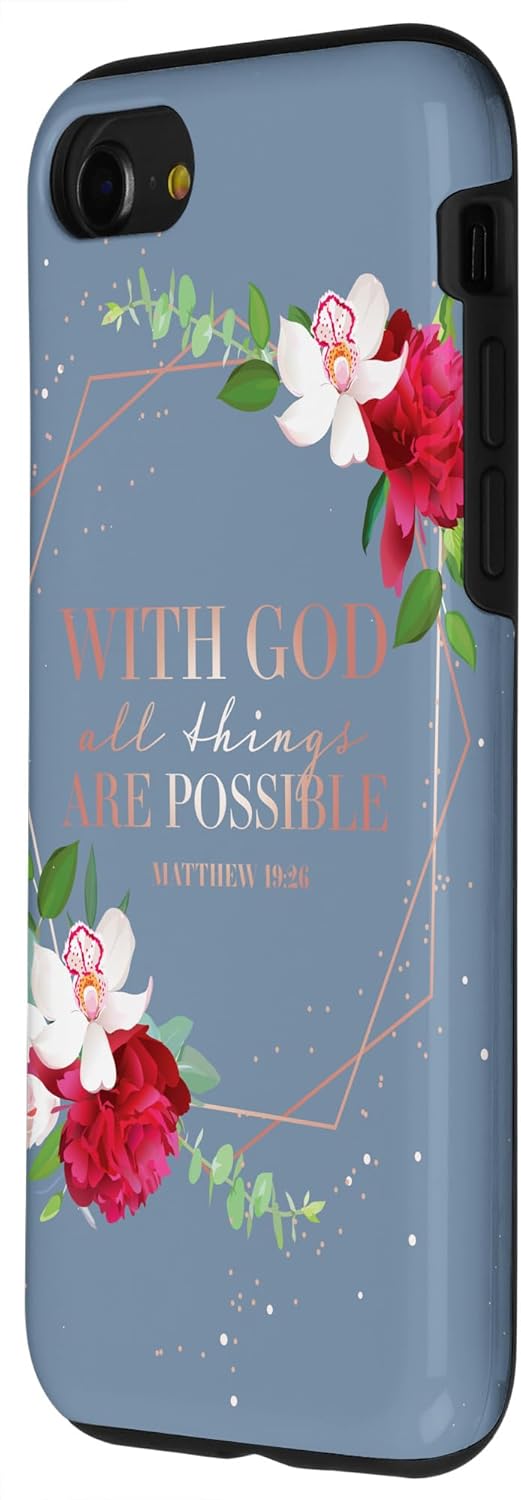 iPhone SE (2020) / 7 / 8 Christian Phone Cases With Bible Verses Religious Sayings Case