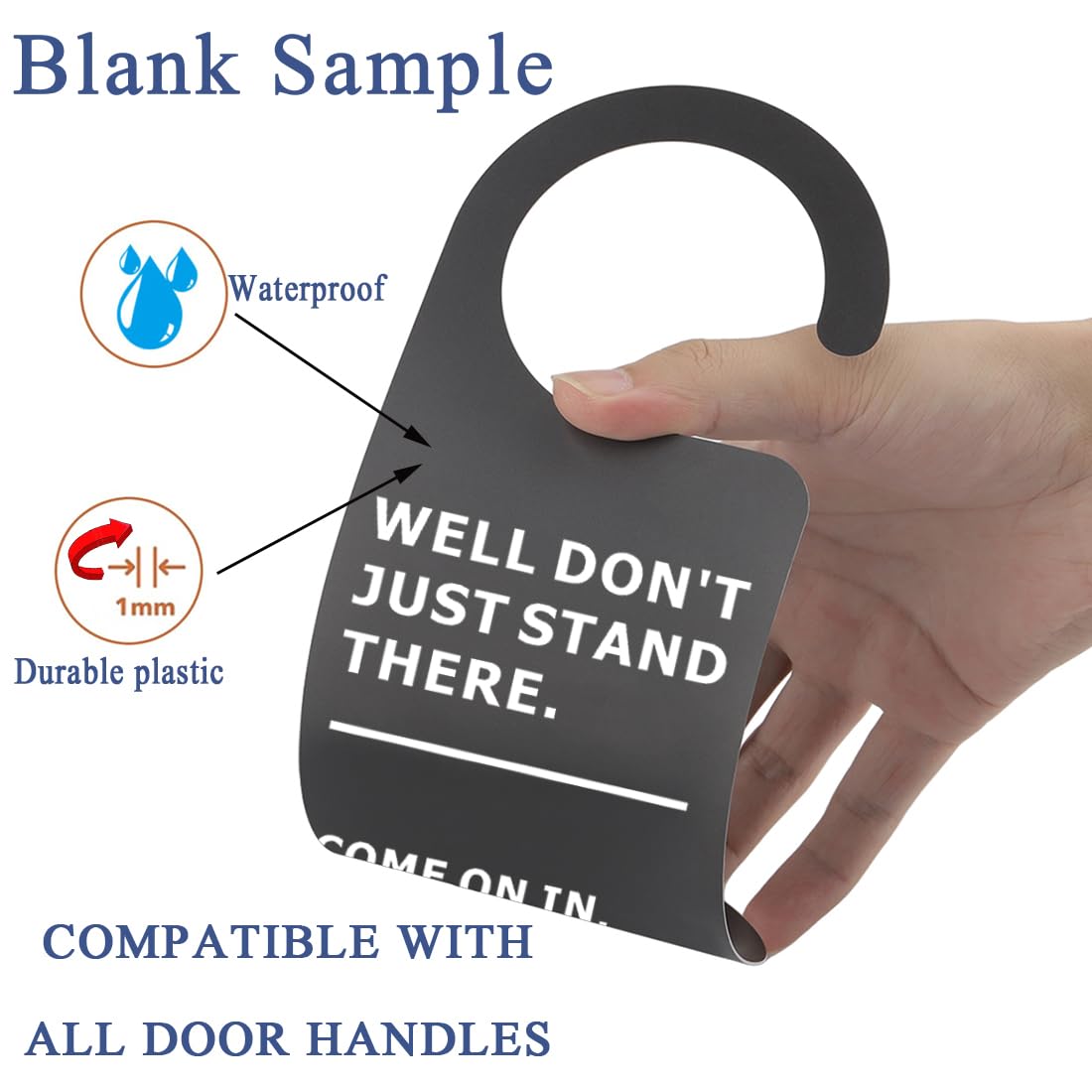 Do Not Disturb Sign 2-Pack Artwork In Progress Door Hangers - S For ...