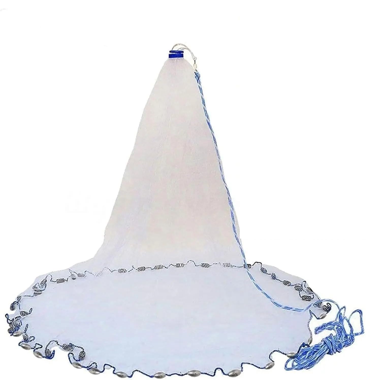 Rezzaglio da Pesca Retino da Pesca, retino con piombi in Zinco for impieghi gravosi, Maglia 3/8 di Pollice
