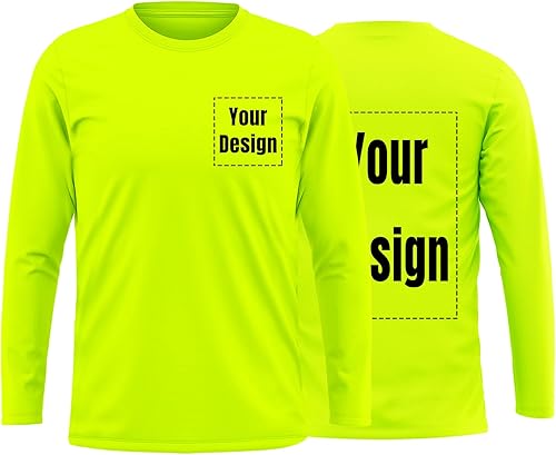 La alta visibilidad reflexiva de las camisetas de la seguridad del logotipo de encargo Hola Vis de