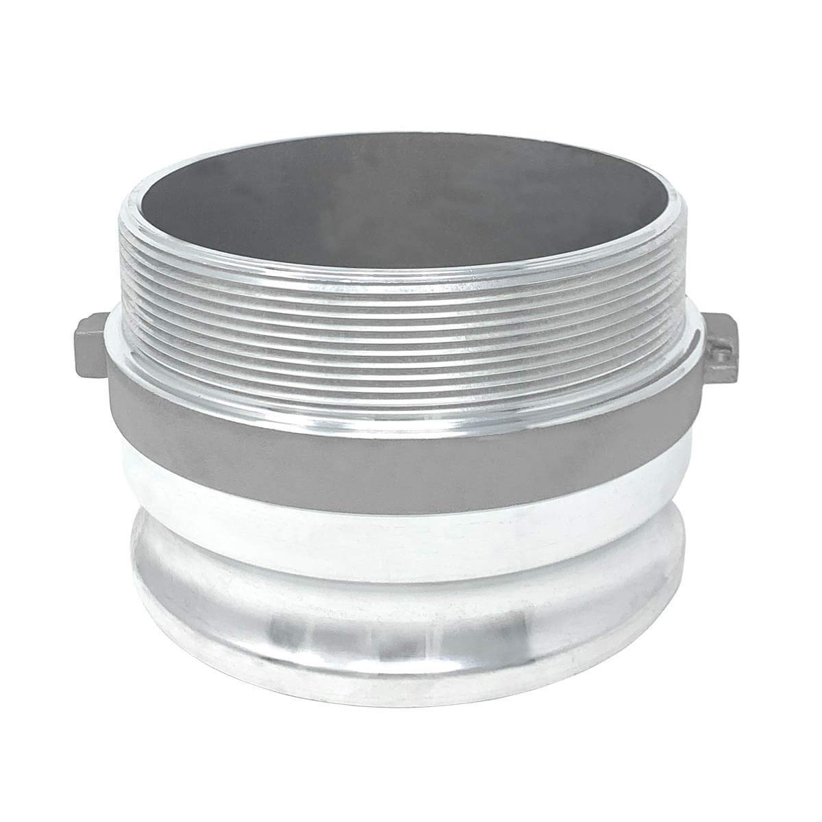 Gloxco Aluminio Tipo F Camlock macho x NPT macho NPT