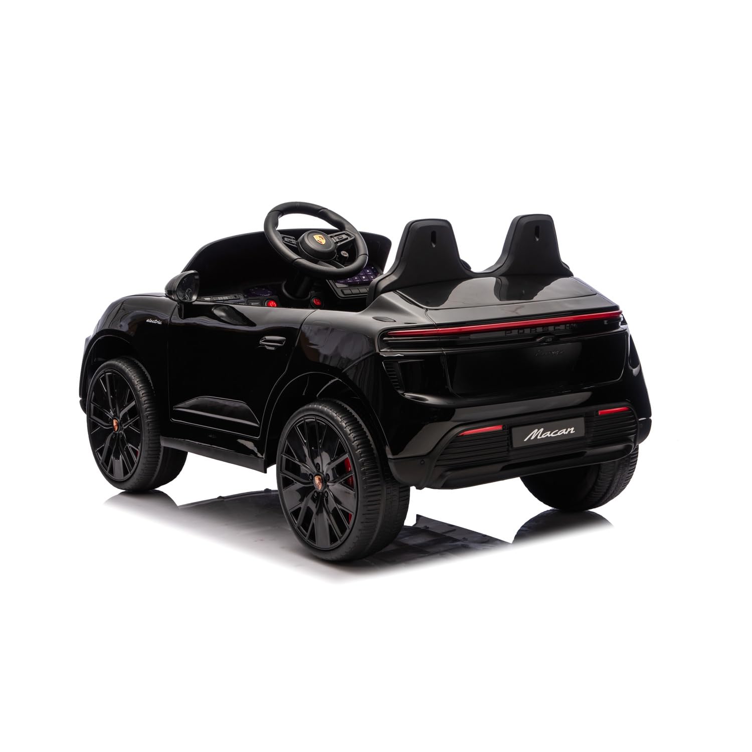 Porsche Macan Turbo Auto Elettrica per Bambini, Licenza Ufficiale, Veicolo Giocattolo a Batteria
