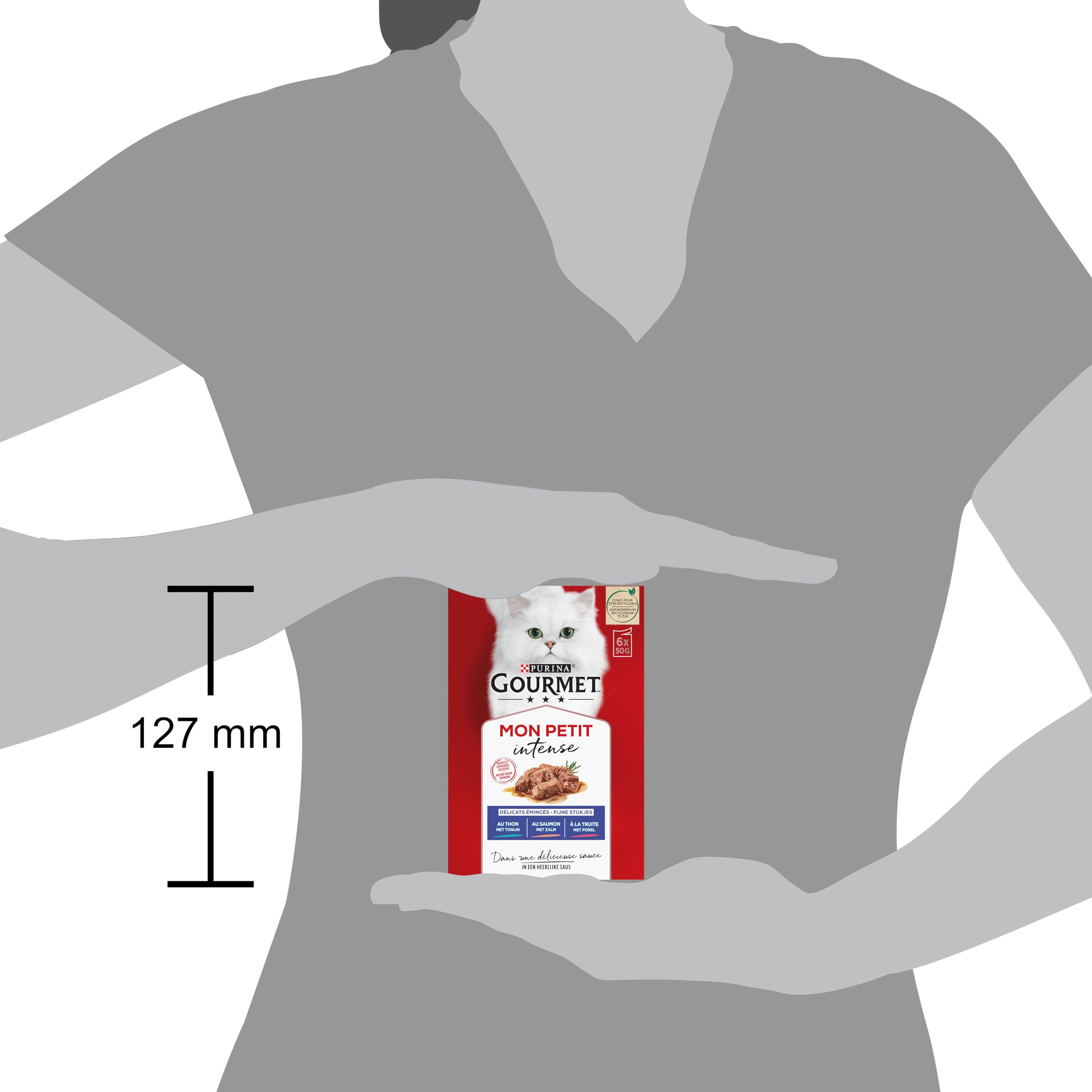 GOURMET Mon Petit Poissons 6x50g