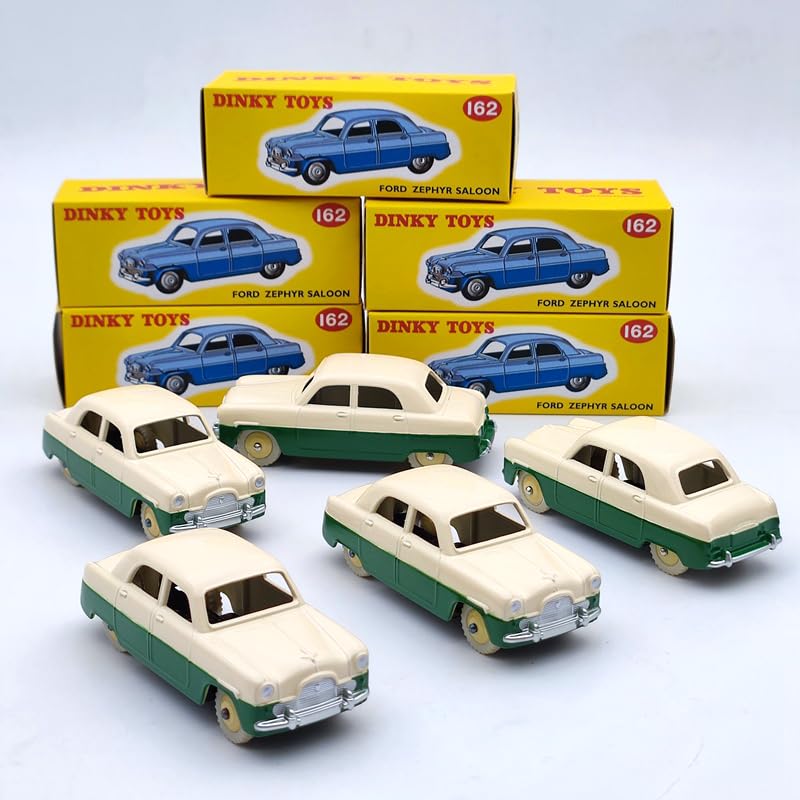 Dinky Toys GB N°162 Ford Zephyr Saloon 1/43 - Bleu Métal - Occasion