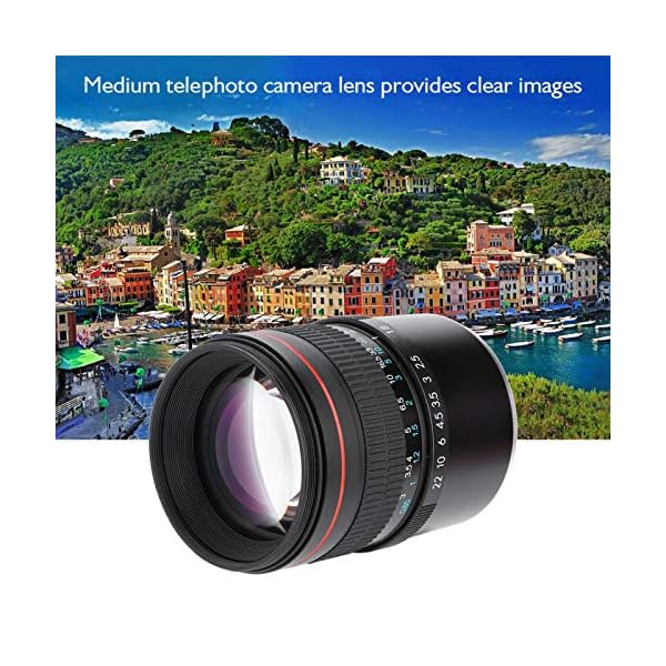 ROMACK E-Objektiv mit mittlerem Teleobjektiv, 85-mm-E-Mount-Objektiv E-Mount-Objektiv F1.8 Große Blende Verwenden Sie… – Bild 3