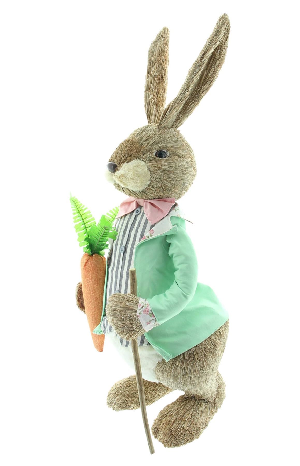 Dekoleidenschaft große Dekofigur Herr Hase 75 cm hoch, Osterhase, Osterdeko, Hasendeko