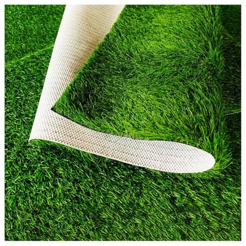 Gazon artificiel extérieur 30mm tapis de pelouse synthétique verte pour terrasse balcon 100x800cm
