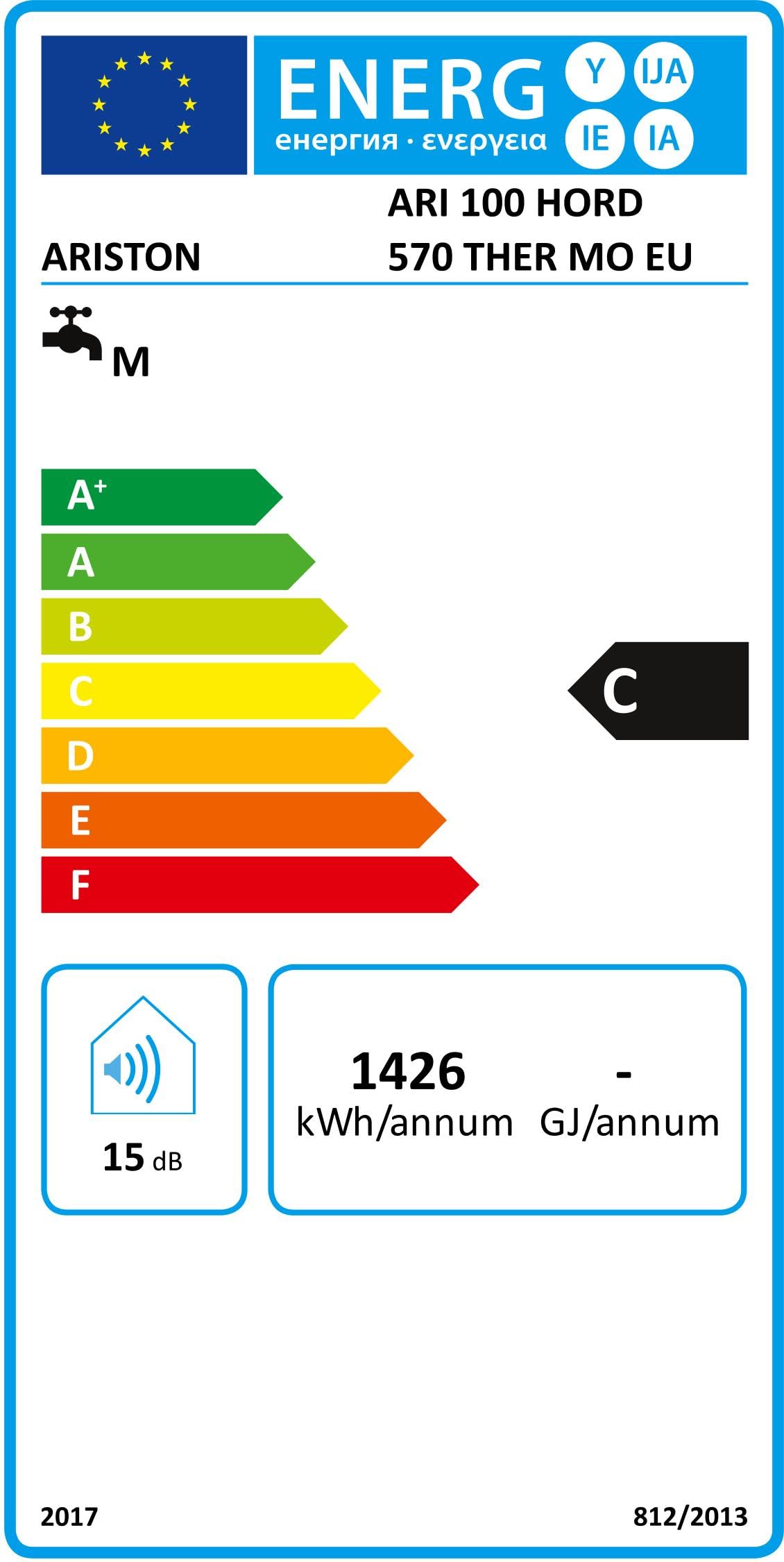 Ariston INITIO - Chauffe-Eau Électrique 100 L, Horizontal Droit, Résistance Blindée, Protection Anticorrosion, Pose Ultra Simple - Conçu et fabriqué pour être installé en France