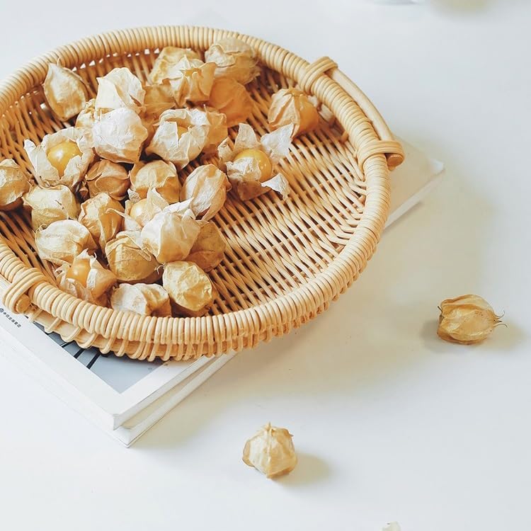 Breakfast Tray Japanese Snack Basket Ornaments Decorative Woven Tray Home Living Room Coffee Table Exquisite Fruit Plate Coffee Table Tray