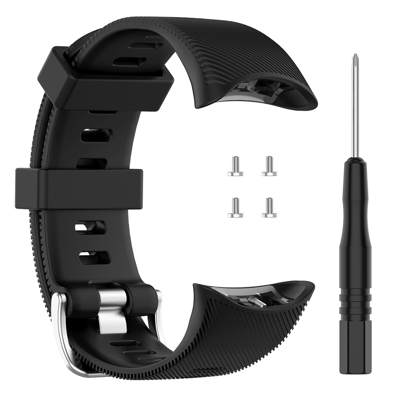 TenCloud Straps Compatible with Garmin Forerunner 45/45s/Swim 2 Strap, Sport Silicone Wristband Arm Band Replacement Bracelet for Forerunner 45/45s Smartwatch