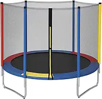 Cama Elástica Pula Pula 1,8m Trampolim Infantil Fechamento Zíper C/Lona reforçada