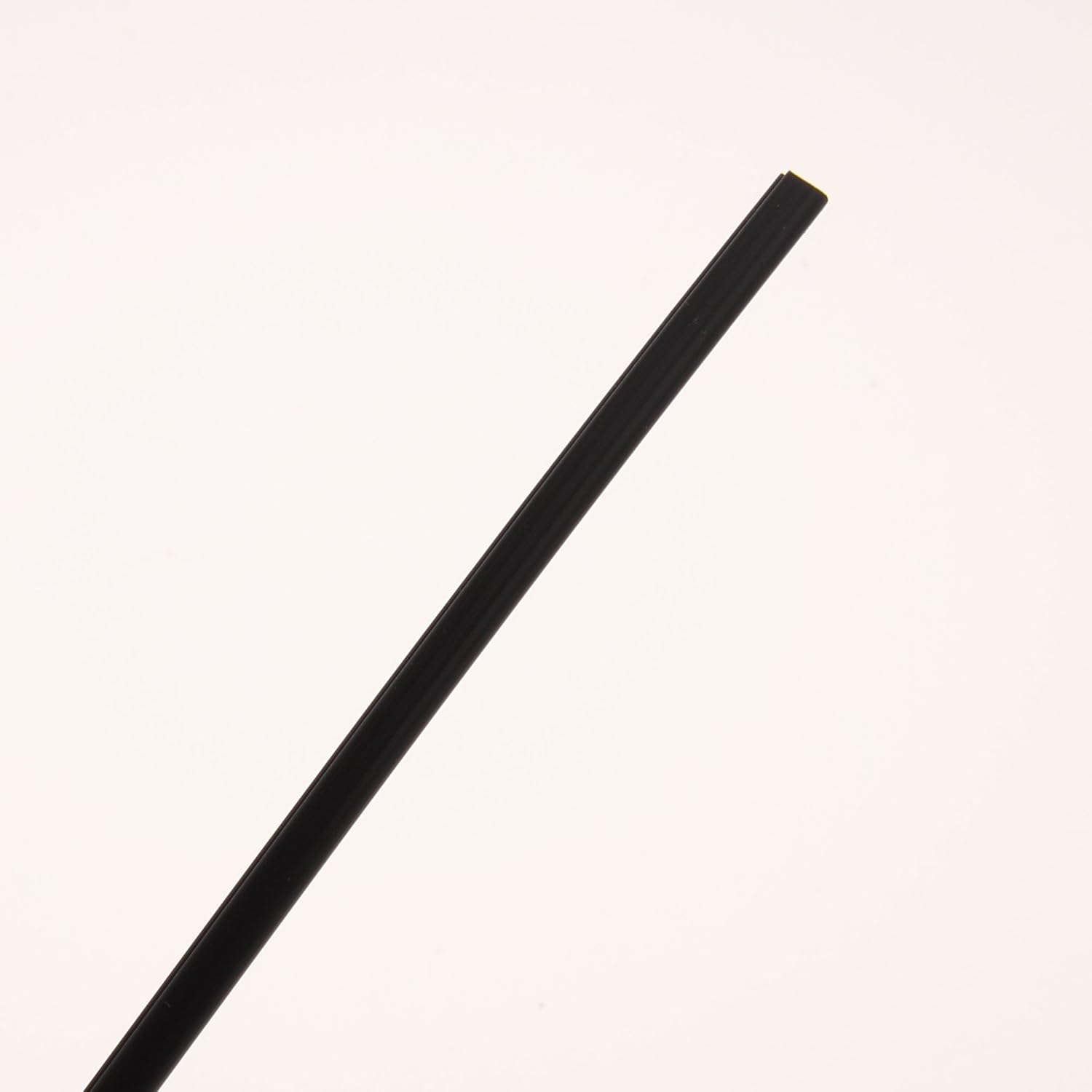 Panduit GES144F-A-C0 Solid Adhesive Lined Weather Resistant Polyethylene Grommet Edging, Black
