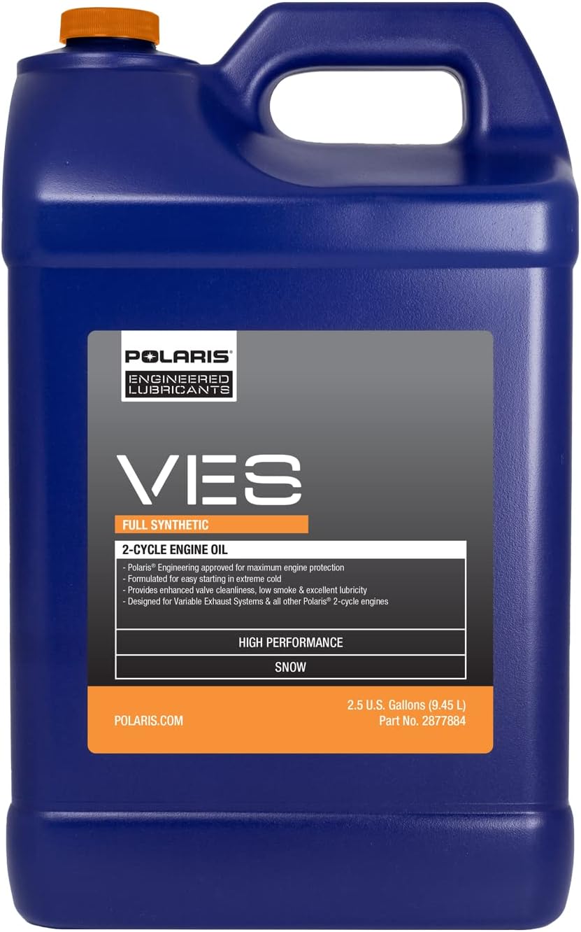 Polaris VES 2.5 Gal. Synthetic Oil for Snowmobiles
