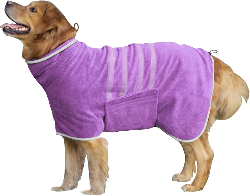 Roupão Secador para Cães em Microfibra Absorvente HhiMyOct CSYP03