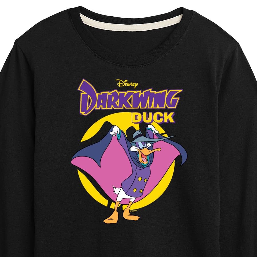 Disney Darkwing Duck - Original Logo - Toddler & Youth Long Sleeve Graphic T-Shirt3