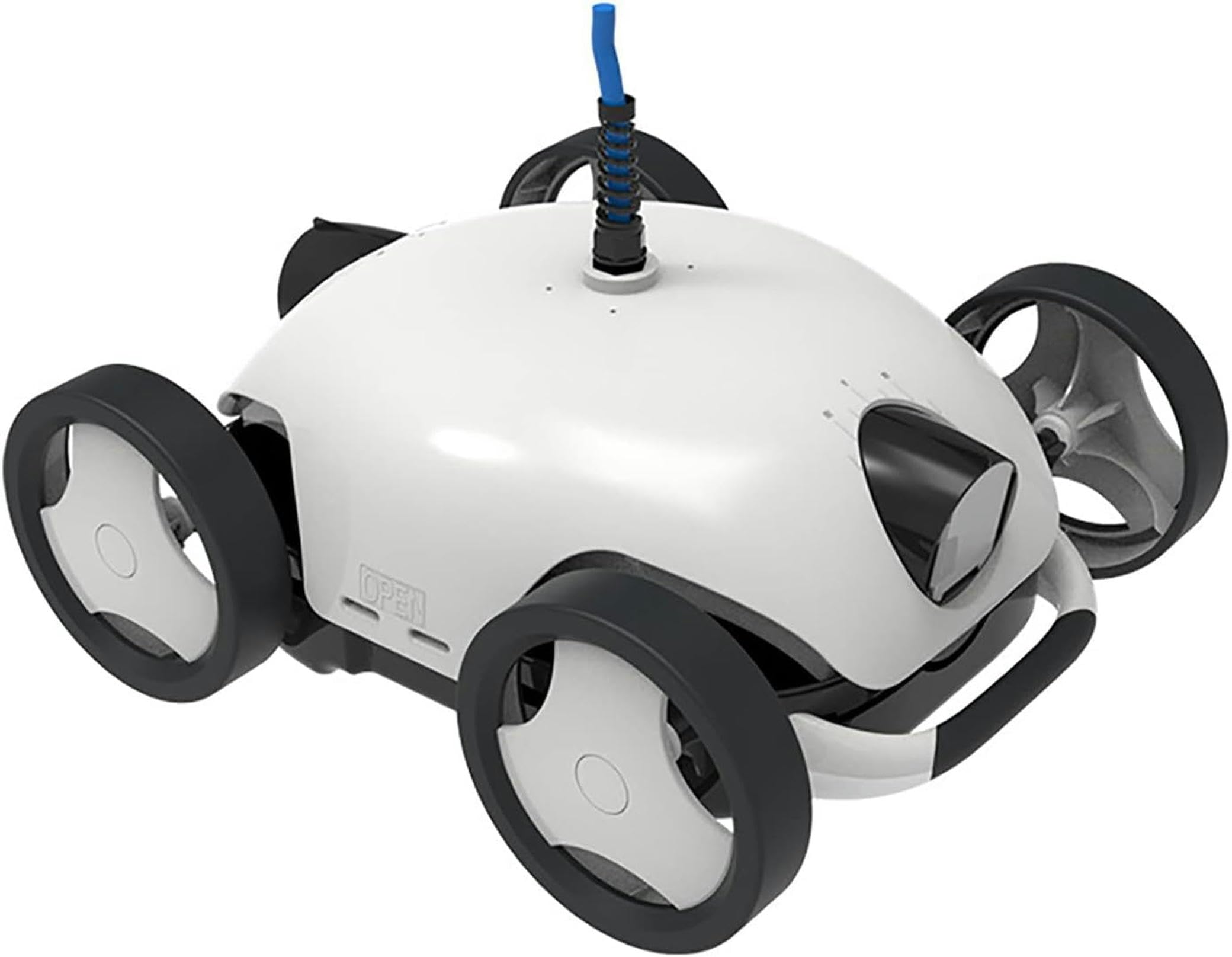 Bezprzewodowy autonomiczny odkurzacz basenowy, Robot do czyszczenia basenu, Samodzielne parkowanie, z maksymalnym czasem pracy 90 minut, 2-silnikowe mocne ssanie