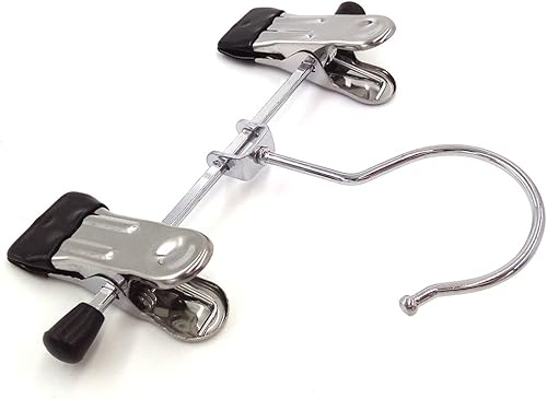 Miniatura 3 de Zapatero ajustable de acero inoxidable para pantalones, carpeta multifuncional portátil para viajes, lavandería, lavadora, ganchos para calcetines,