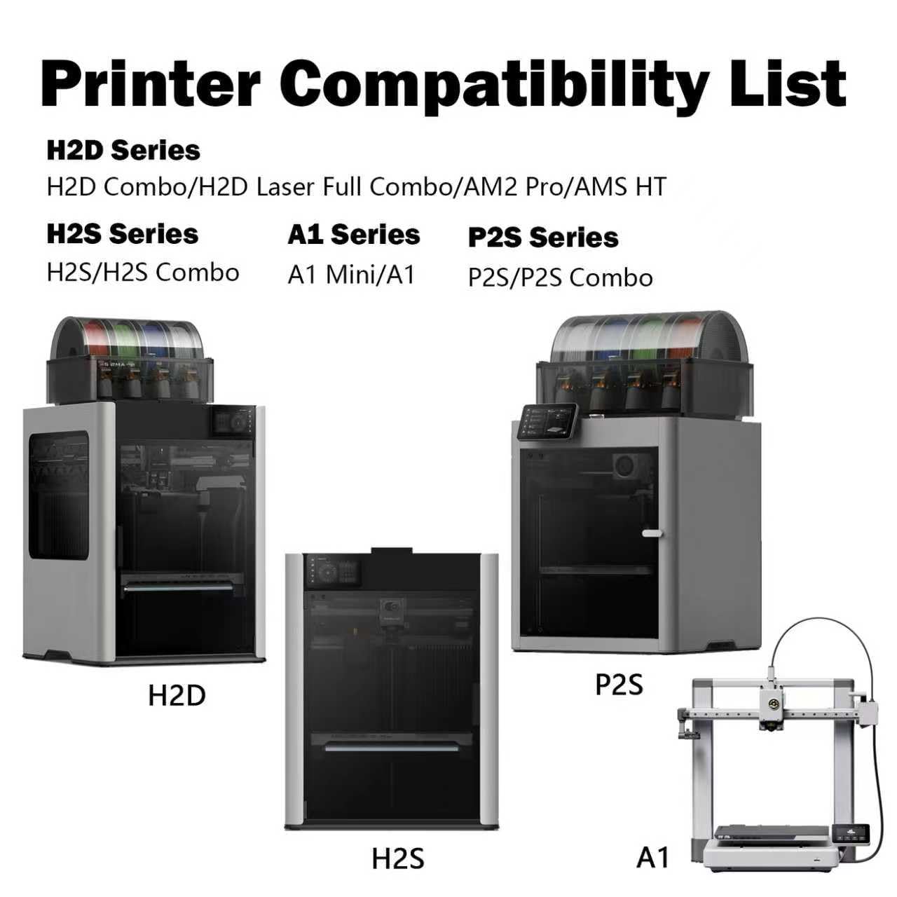 HzdaDeve 4 Pack 0.2MM 0.4MM H2D Combo Hotend Print Head - View #2