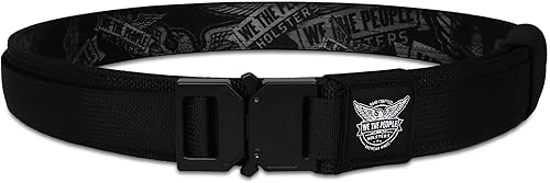 We The People Holsters - Cinturón táctico para pistola con hebilla de talón - Cinturón táctico para transporte oculto
